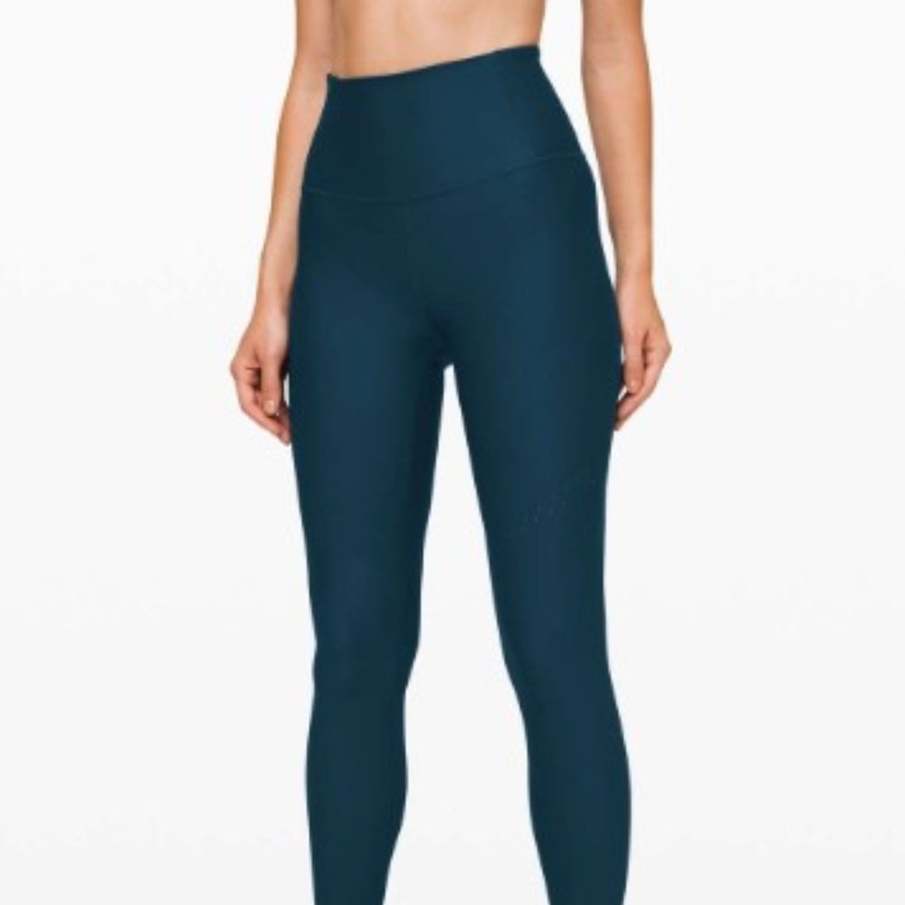 Lululemon Zoned In Tight *27" Night Diver Size 6